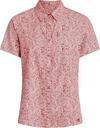 McKinley Palila Funktionsbluse Damen - aop-red-pink