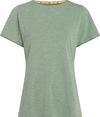 McKinley Hunu Funktionsshirt Damen - melange green sm