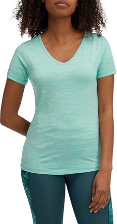 Rückansicht von ENERGETICS Gaminel Funktionsshirt Damen melange-mint dark-mi