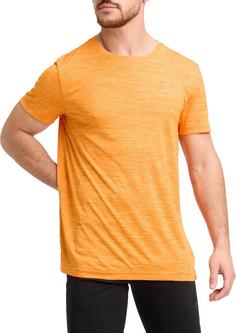 Rückansicht von ENERGETICS Telly Funktionsshirt Herren melange-orange dark-