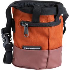 Rückansicht von Black Diamond MOJO ZIP BAG Chalkbag burnt sienna