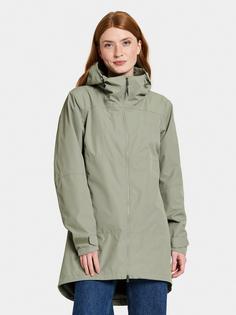 Rückansicht von Didriksons HILDE 3 Parka Damen wilted leaf