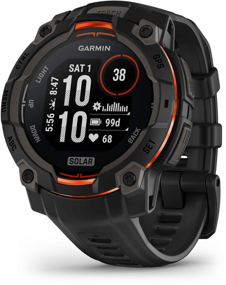 Garmin Garmin Instinct 3 Solar 45 mm Sportuhr - schwarz - 0 | SportScheck