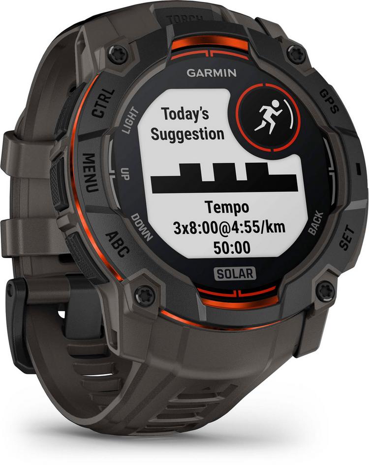 Garmin Garmin Instinct 3 Solar 50 mm Sportuhr - schwarz - 0 | SportScheck