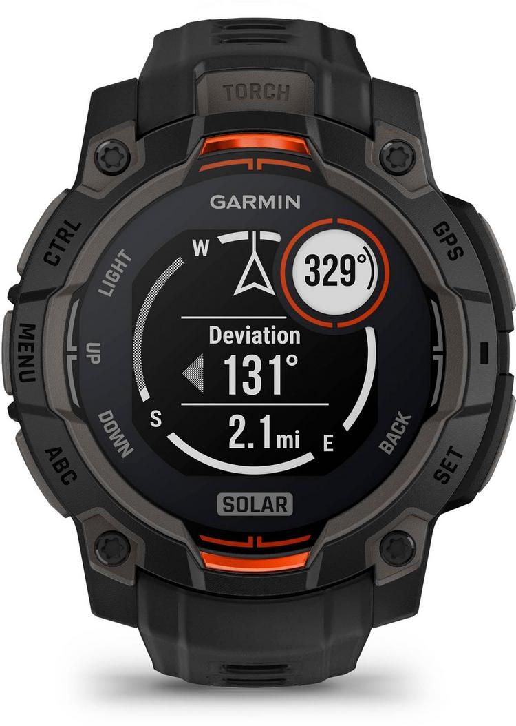 Garmin Garmin Instinct 3 Solar 45 mm Sportuhr - schwarz - 3 | SportScheck