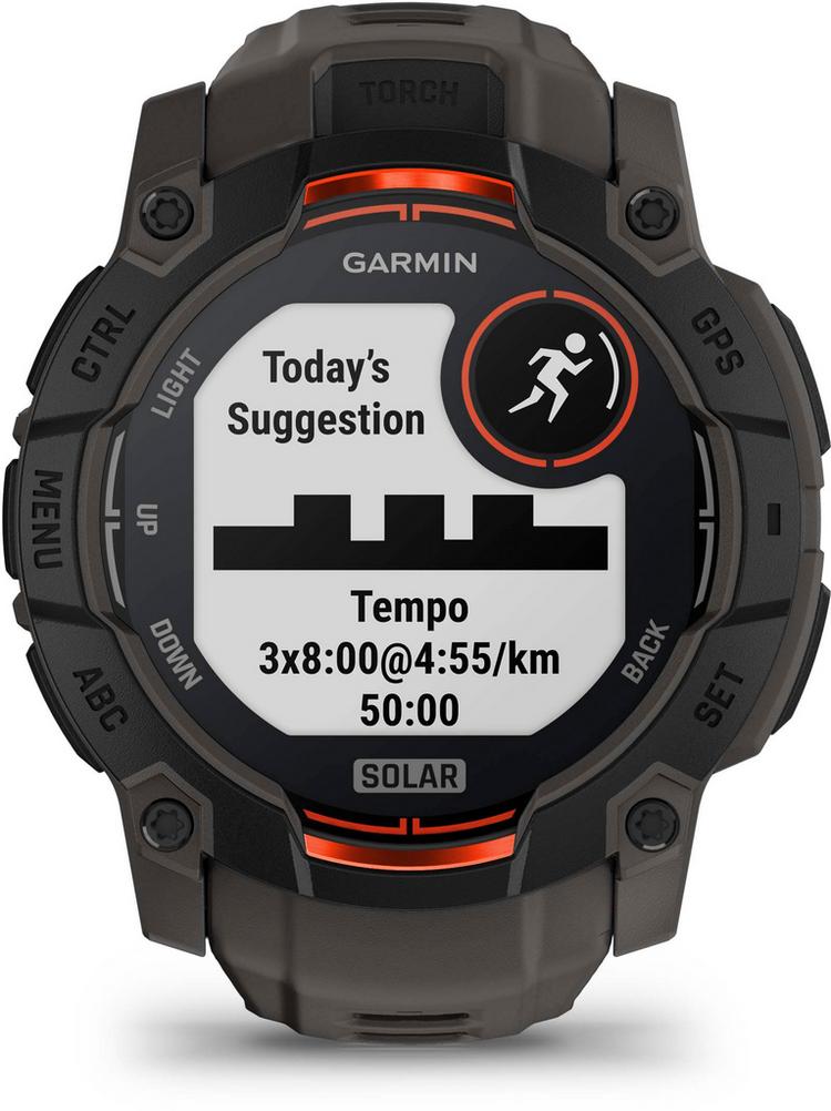 Garmin Garmin Instinct 3 Solar 50 mm Sportuhr - schwarz - 5 | SportScheck