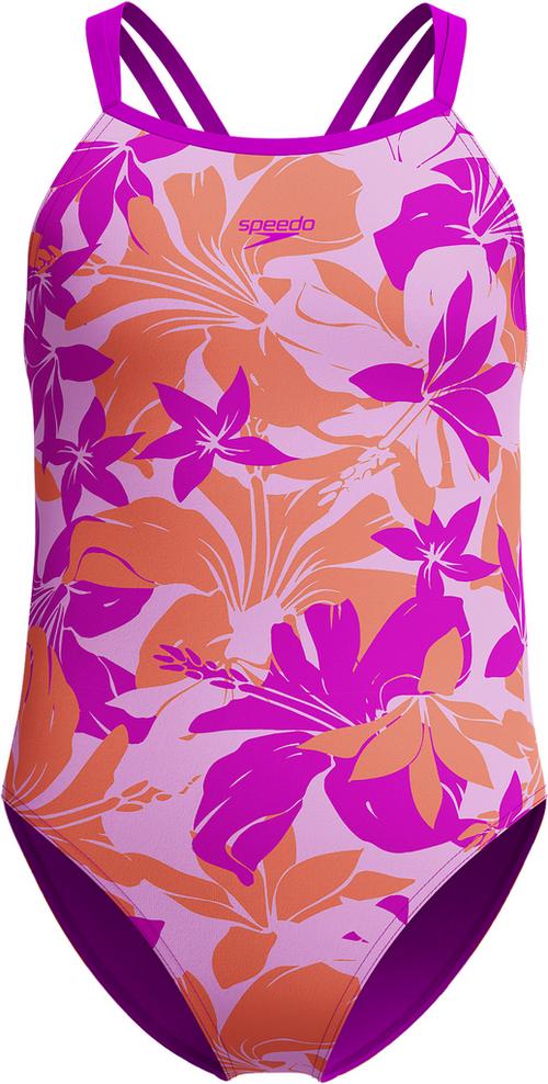 SPEEDO Printed Twinstrap Badeanzug M&auml;dchen