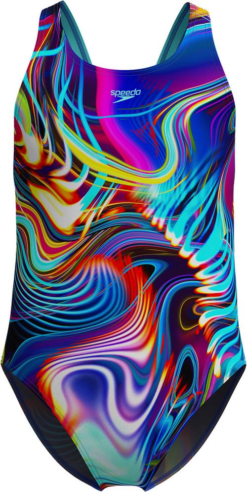 SPEEDO Digital Allover Leaderback Badeanzug M&auml;dchen
