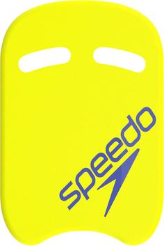 SPEEDO Kick Board Schwimmhilfe hyper yelllow cobalt pop