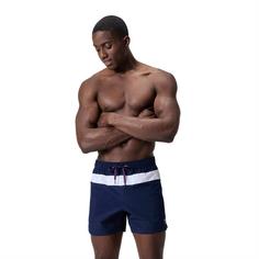 Rückansicht von SPEEDO Colorblock Badeshorts Herren peacoat
