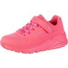 Skechers UNO LITE Sneaker M&auml;dchen - neon pink-coral