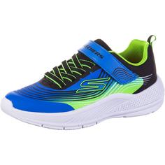 Skechers MICROSPEC ADVANCE Sneaker Kinder blue-lime-orange-black