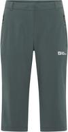 Jack Wolfskin HIKEOUT Caprihose Damen - slate green