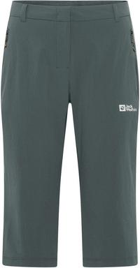 Jack Wolfskin HIKEOUT Caprihose Damen - slate green