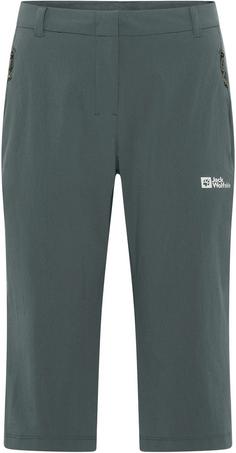 Jack Wolfskin HIKEOUT Caprihose Damen slate green