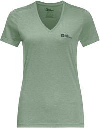 Jack Wolfskin CROSSTRAIL Funktionsshirt Damen - eucalyptus
