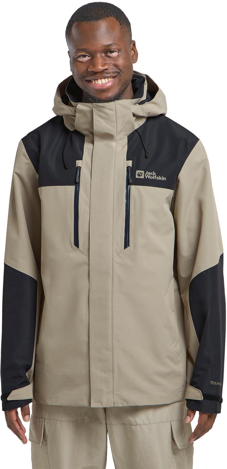 Jack Wolfskin Jack Wolfskin JASPER 2L Hardshelljacke Herren - stone - 0 | SportScheck