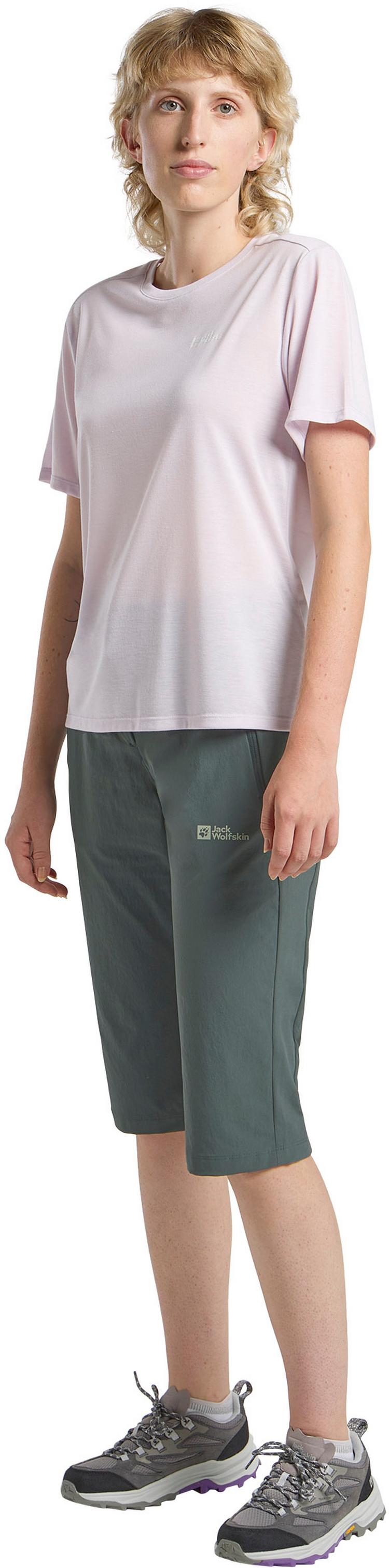 Jack Wolfskin Jack Wolfskin HIKEOUT Caprihose Damen - slate green - 2 | SportScheck