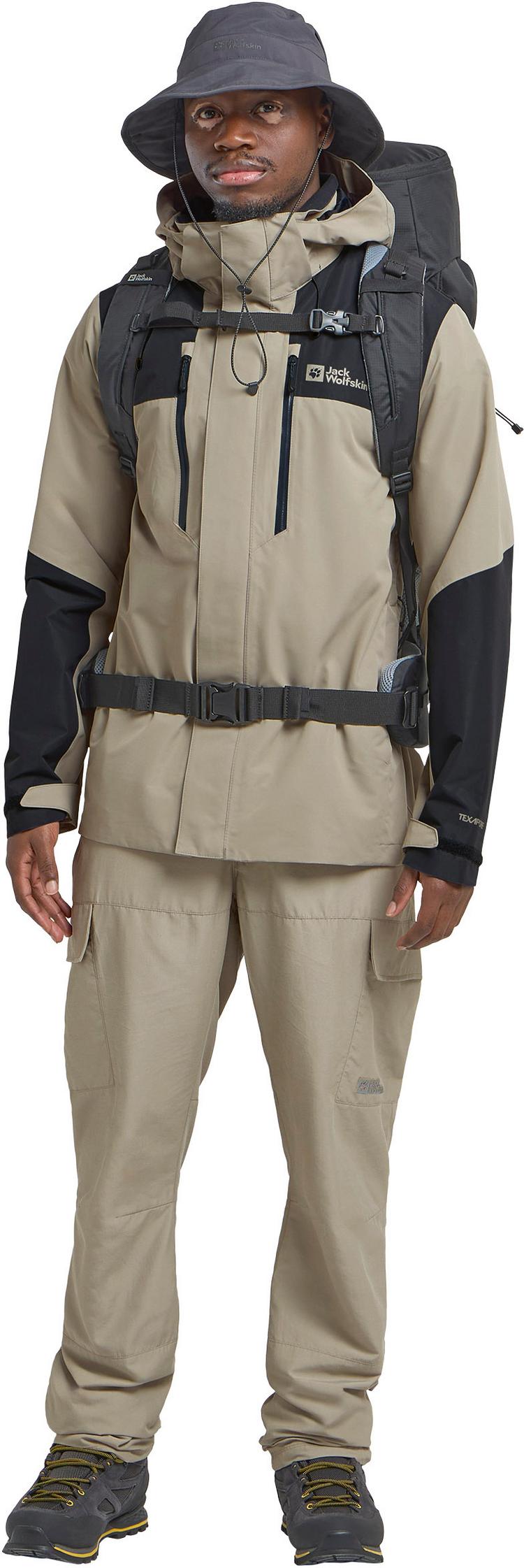 Jack Wolfskin Jack Wolfskin JASPER 2L Hardshelljacke Herren - stone - 2 | SportScheck