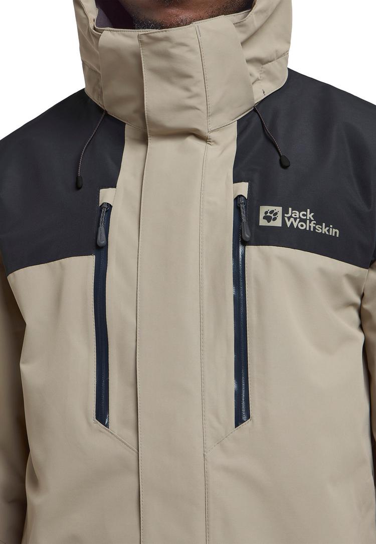 Jack Wolfskin Jack Wolfskin JASPER 2L Hardshelljacke Herren - stone - 9 | SportScheck