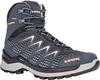 Lowa INNOX PRO MID Wanderschuhe Damen - stahlblau-lachs