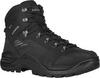 Lowa RENEGADE EVO MID WIDE Wanderschuhe Herren - tiefschwarz
