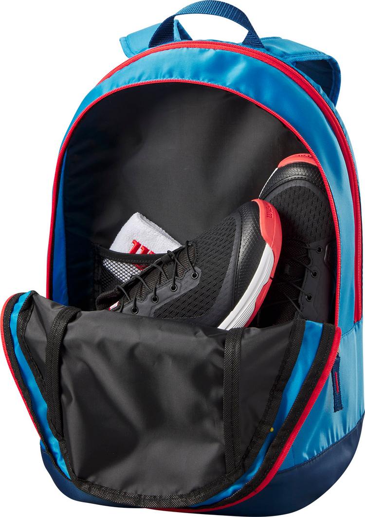 Wilson Wilson Tennisrucksack Kinder - blue-orange - 0 | SportScheck