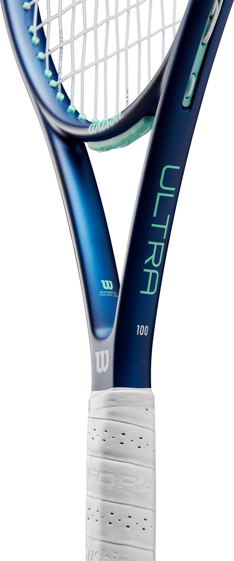 Wilson Wilson ULTRA POWER 100 Tennisschl&auml;ger - blue-teal - 3 | SportScheck