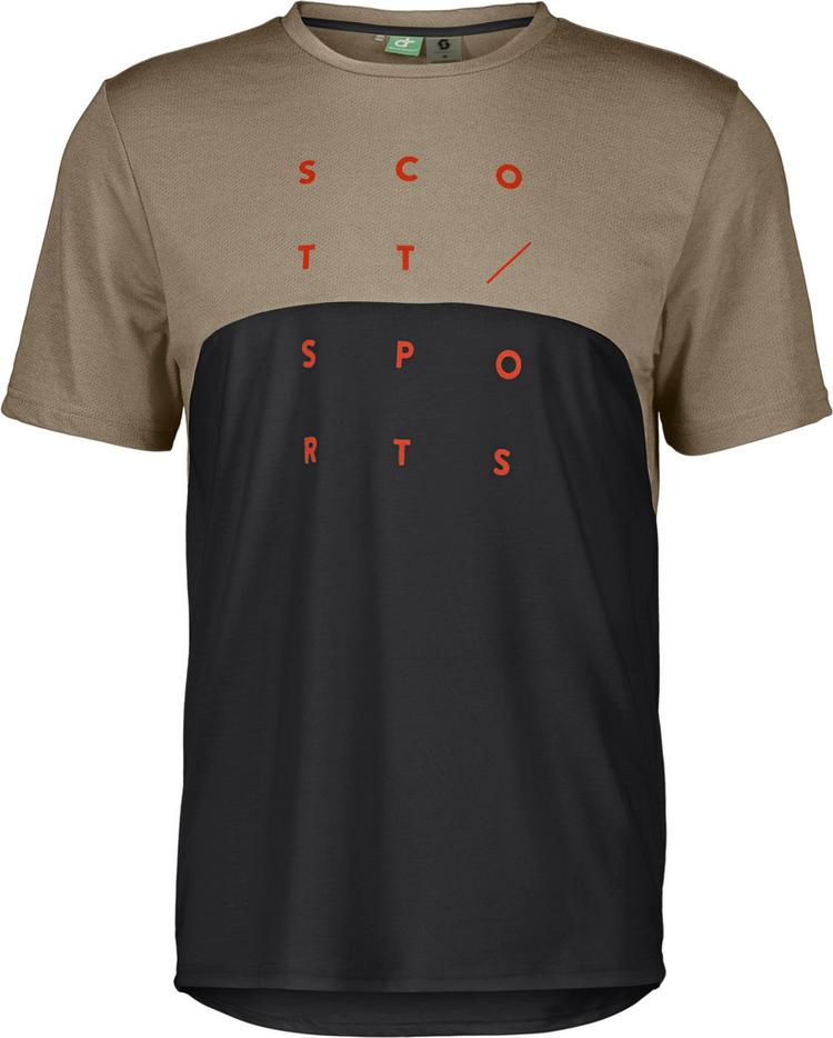 SCOTT SCOTT Trail Flow Dri Funktionsshirt Herren - toast beige-black - 0 | SportScheck
