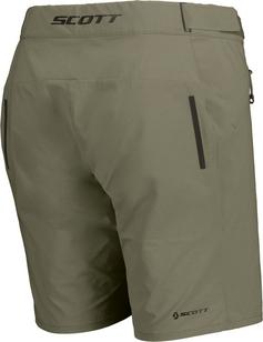Rückansicht von SCOTT Endurance Fahrradshorts Damen hay green