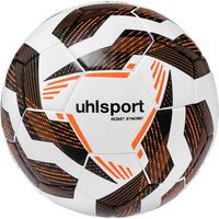 Uhlsport Resist Synergy Fu&szlig;ball - white-black-fluo orange