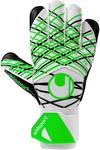 Uhlsport Soft Advanced Torwarthandschuhe - white- bleck- fluo green