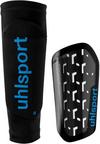 Uhlsport Cybershield Schienbeinschoner - schwarz-fluo blau