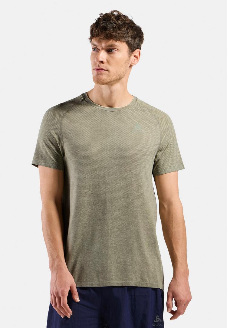 Odlo Odlo Essentials Funktionsshirt Herren - vetiver melange - 0 | SportScheck