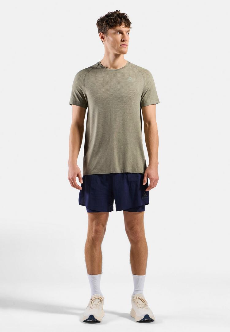 Odlo Odlo Essentials Funktionsshirt Herren - vetiver melange - 2 | SportScheck