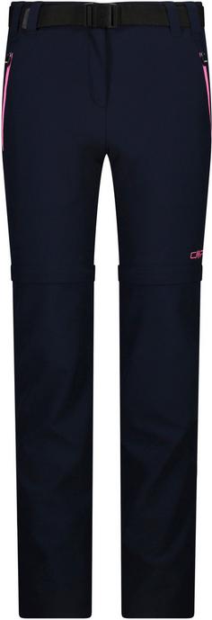 CMP Zipphose Kinder black blue-bubblegum