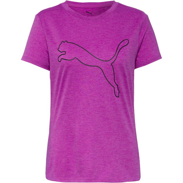 PUMA PUMA Train All Day T-Shirt Damen - wild berry heather - 0 | SportScheck