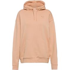 PUMA HER Relaxed Hoodie Damen warm beige