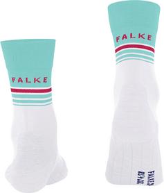 Rückansicht von Falke RU4 Laufsocken Damen white-mint