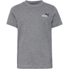 PUMA ESSENTIALS 2 COLOR Small Logo T-Shirt Kinder medium gray heather