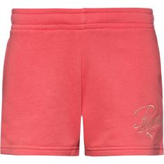 PUMA ESSENTIALS SCRIPT Sweatshorts Kinder peach frost