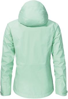 Rückansicht von Schöffel Easy XT Regenjacke Damen botanical sky