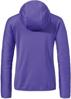 Rückansicht von Schöffel Cascata Fleecejacke Damen purple power