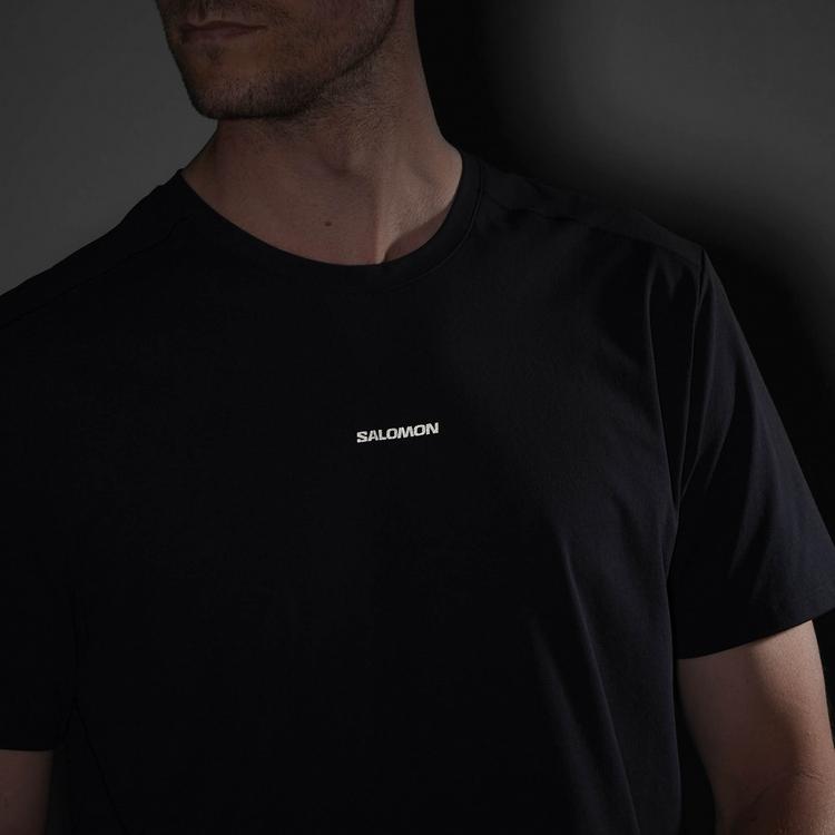 Salomon Salomon TRACKLINE Funktionsshirt Herren - deep black - 2 | SportScheck