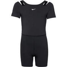 Nike One Bodysuit Kinder black-white