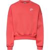 Nike NSW CLUB FLEECE Sweatshirt M&auml;dchen - magic ember-white