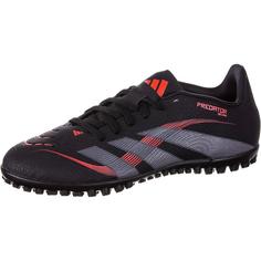 adidas PREDATOR CLUB TF Fußballschuhe Herren core black-grey four-lucid red