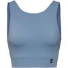 On Core 2-in-1 Crop Croptop Damen - chambray