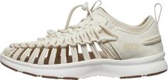 Rückansicht von Keen UNEEK O3 Sandalen Damen birch-star white