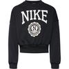 Nike NSW CLUB Sweatshirt M&auml;dchen - black-white